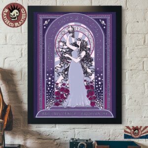 Johnny Blue Skies And The Black Clouds Brooklyn NY 2026 Event Poster Live At Barclays Center October 16 2026 Home Decor Poster Canvas