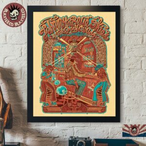 Johnny Blue Skies And The Black Clouds Philadelphia PA 2026 Event Poster Live At Xfinity Mobile Arena October 16 2026 Decor Poster Canvas