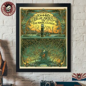 Johnny Blue Skies And The Dark Clouds Washington DC 2026 Event Poster Live At Capital One Arena October 18 2026 Poster Canvas