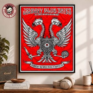 Johnny Blue Skies Columbus OH Event Poster 2026 At Nationwide Arena On October 7 2026 Decor Poster Canvas