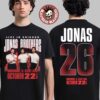 Jonas Brothers Rosemont IL City Tee 2026 Live At Allstate Arena October 22 2026 Red T-Shirt