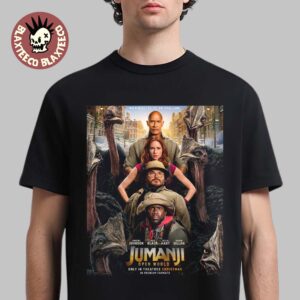 Jumanji Open World Official Poster Two Worlds Collide One Final Game Unisex T-Shirt