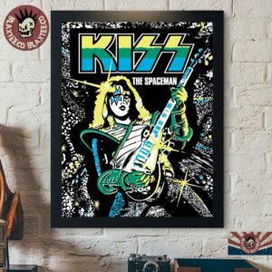 Kiss x Ben Cooper Action Figures Halloween 2026 Ace Frehley The Spaceman 70s Litho Poster Canvas