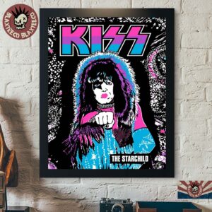 Kiss x Ben Cooper Action Figures Halloween 2026 Paul Stanley The Starchild 70s Litho Poster Canvas