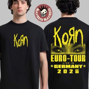 Korn Euro Tour Live In Germany 2026 Event T-Shirt