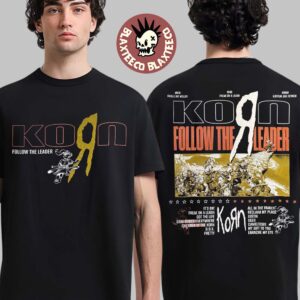 Korn Follow The Leader EU Tour 2026 Merch Track List T-Shirt