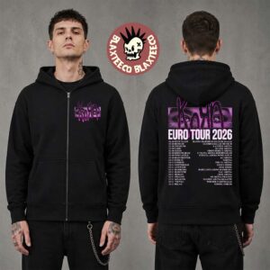 Korn Follow The Leader Euro Tour 2026 Merch Schedule Dates Zip Up Hoodie
