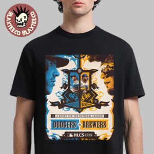 MLB Los Angeles Dodgers Vs Milwaukee Brewers NLCS 2026 Matchup Head To Head A Quest For The National League T-Shirt