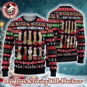 Merry Dickmas All I Want For Christmas Dirty Dicks Lined Up Ugly Sweater