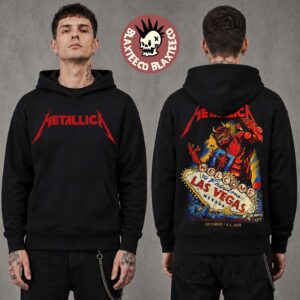 Metallica Life Burns Faster 2026 Las Vegas Pop Up Shop Week 1 Merch Live At Sphere October 1 And 3 2026 Hoodie