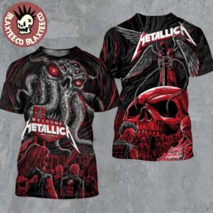 Metallica Life Burns Faster Las Vegas 2026 Week 1 Night 1 And 2 Combined Venue Poster Set Live At Sphere October 1 3 2026 All Over Print Shirt