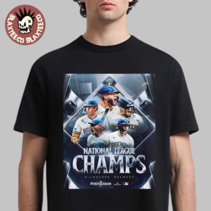 Milwaukee Brewers 2026 NL Champs Sweep Los Angeles Dodgers 4-0 Unisex T-Shirt