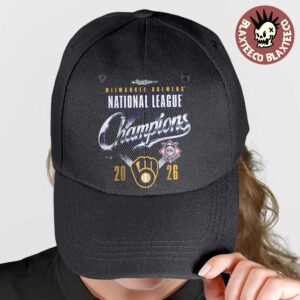 Milwaukee Brewers Fanatics 2026 National League Champions Locker Room Logo Cap Hat Snapback