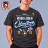 Milwaukee Brewers Nike Navy 2026 National League Champions T-Shirt