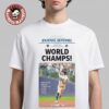 Sport Illustrated Milwaukee Brewers World Series Champions Brew Master Starring Fireballer Jacob Misiorowski Cover T-Shirt