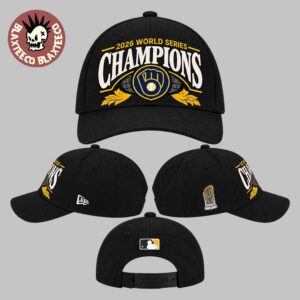 Milwaukee Brewers New Era 2026 World Series Champions Cap Hat