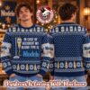Akira Anime Bike Pattern Christmas Ugly Sweater