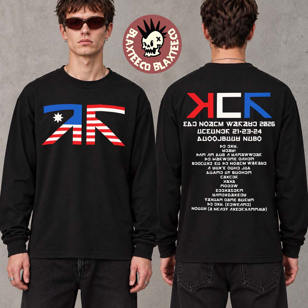My Chemical Romance Los Angeles CA 2026 Merch Live At Hollywood Bowl October 2026 Setlist Long Sleeve Tee My Chemical Romance Los Angeles CA 2026 Merch Live At Hollywood Bowl October 2026 Setlist Long Sleeve Tee