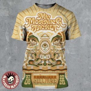 My Morning Jacket San Francisco CA 2026 Event Poster Live At The Fillmore October 6 2026 All Over Print Shirt