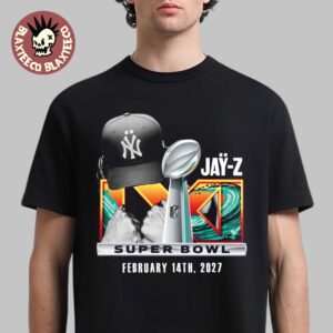 NFL Super Bowl LXI 2027 Jay-Z Halftime Show Logo T-Shirt