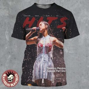 Olivia Rodrigo Graces The Cover Of Hits Daily Double Issue 1458 October 12 2026 Grammy Preview All Over Print Shirt