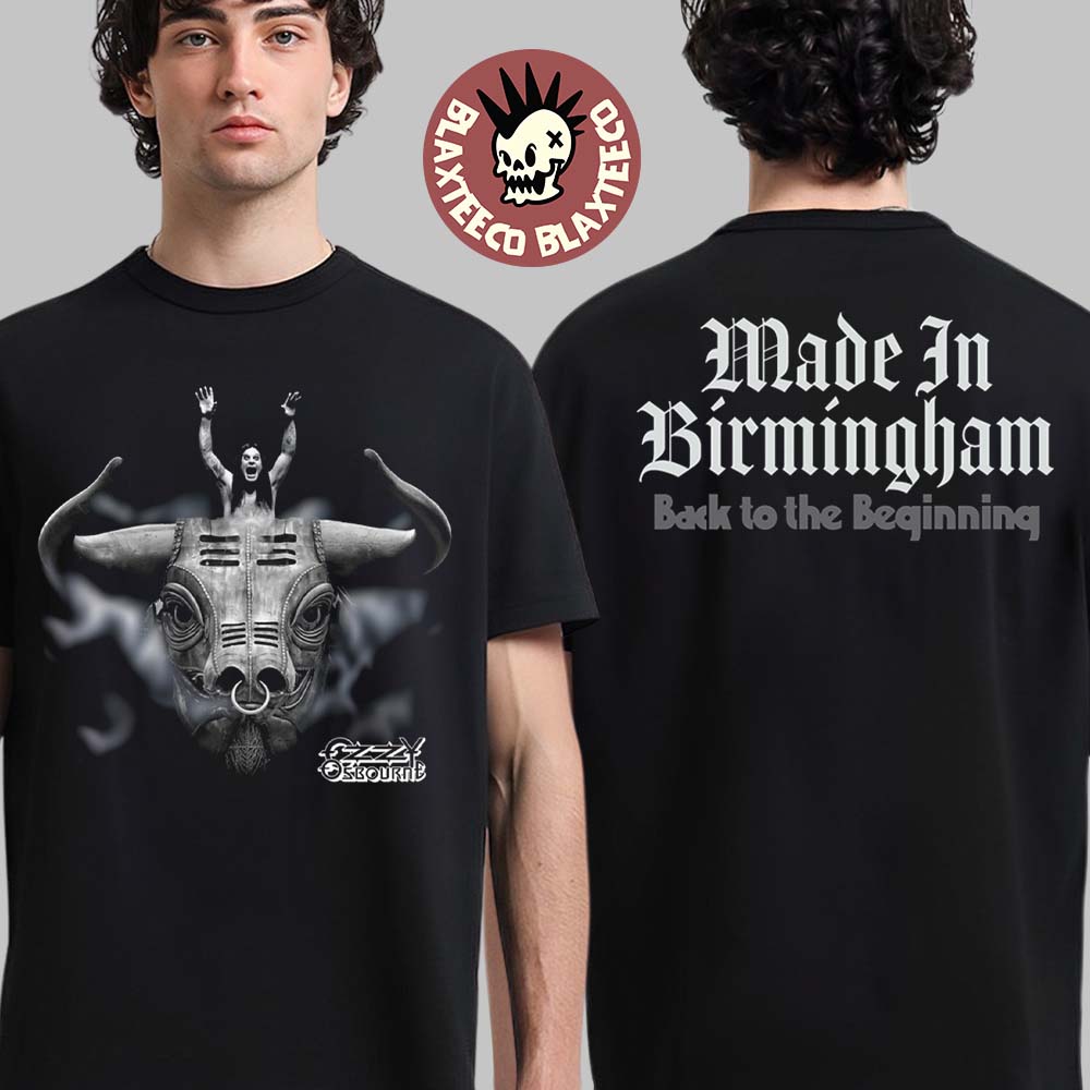 Ozzy Osbourne Back To The Beginning Made In Birmingham T-Shirt Ozzy Osbourne Back To The Beginning Made In Birmingham T-Shirt