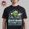 Pittsburgh Steelers Grinch I Hate Everybody Except Steelers NFL Fans Christmas Gift Holiday T-Shirt