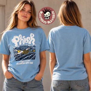 Phish Atlantic City NJ 2026 Tour Exclusive Tee Live At Boardwalk Hall On October 2 3 4 2026 T-Shirt