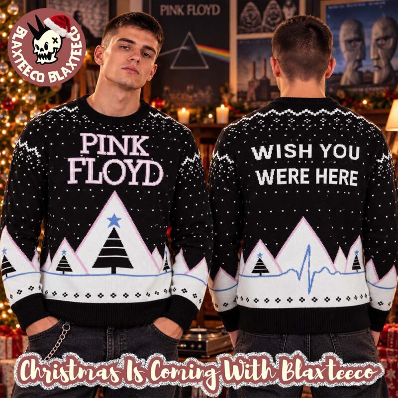 Pink Floyd Wish You Were Here Holiday Christmas Jumper 2026 Ugly Sweater