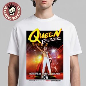 Queen Budapest In Cinemas And IMAX Poster Premium T-Shirt