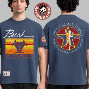 Rush Houston Texas Event Tee 2026 Tour Live At Toyota Center October 1 2026 Essentials T-Shirt