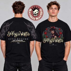 Sick New World Texas 2026 X Civil Regime Babe Cowboy Girl T-Shirt