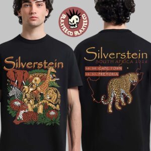 Silverstein South African 2026 Tour Merch T-Shirt
