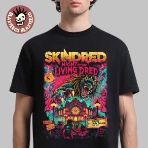 Skindred Night Of The Living Dred 2026 London UK Halloween Live At Alexandra Palace October 31 2026 Premium T-Shirt