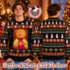 Star Trek Spock And Captain Kirk Beam Me Up Santa Christmas Ugly Sweater