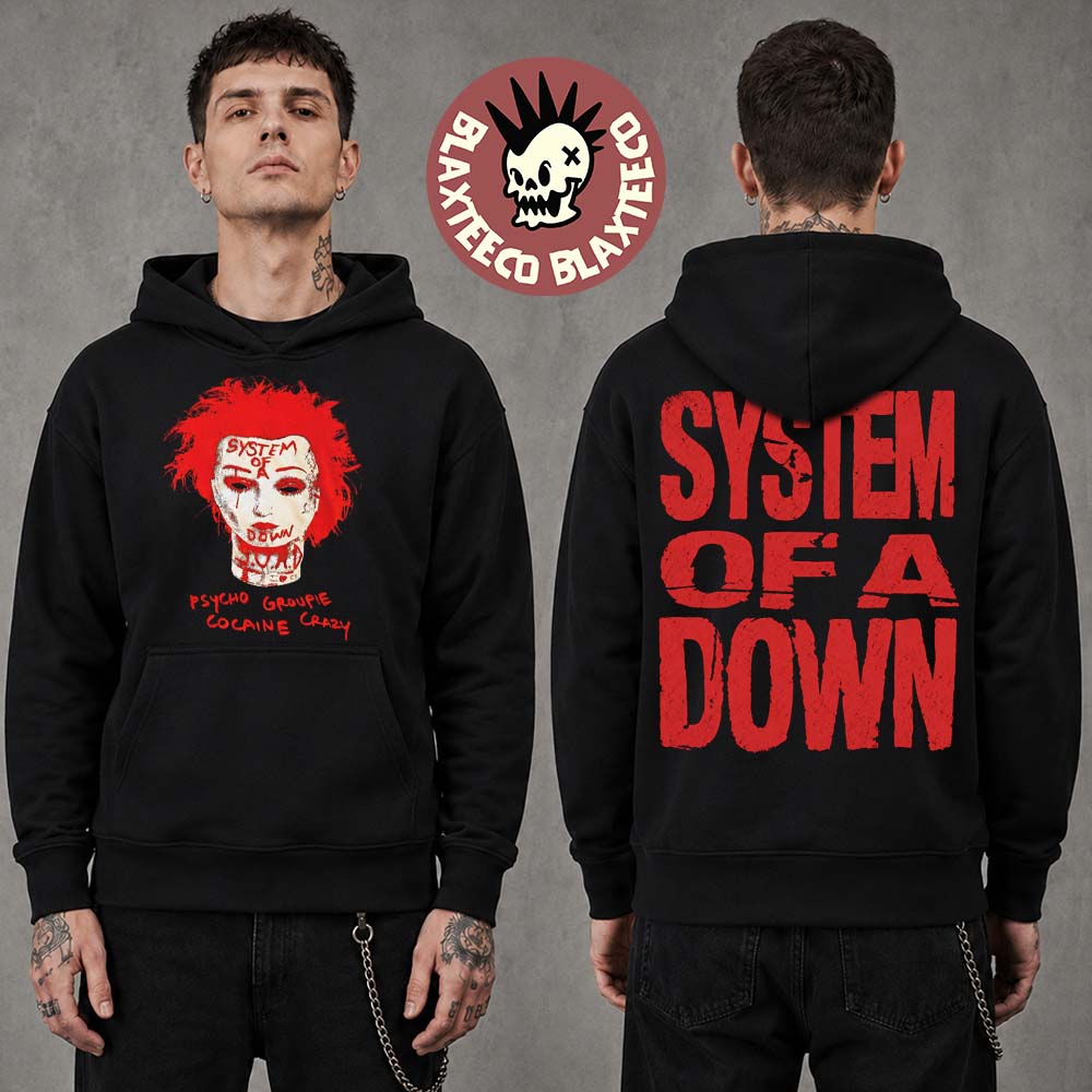 System Of A Down SOAD Sick New World Texas 2026 Merch Fort Worth TX October 24 2026 Psycho Groupie Hoodie System Of A Down SOAD Sick New World Texas 2026 Merch Fort Worth TX October 24 2026 Psycho Groupie Hoodie
