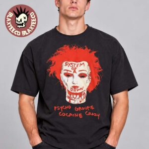System Of A Down SOAD Sick New World Texas 2026 Merch Fort Worth TX October 24 2026 Psycho Groupie T-Shirt