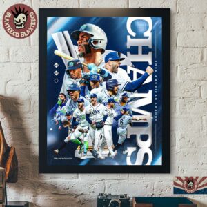 Tampa Bay Rays 2026 AL Champions The Magic Of Rays Baseball Home Decor Poster Canvas