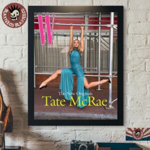 Tate McRae On The Cover Of W Magazine The New Originals Wall Decor Poster Canvas