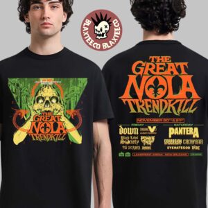 The Great Nola Trendkill 2026 Lineup At Lakefront Arena New Orleans November 20 21 2026 Two Sided T-Shirt