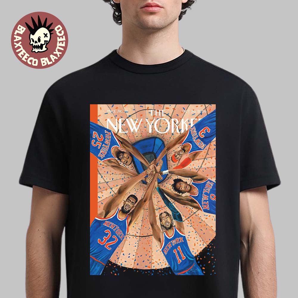 The New Yorker Make It Two Starring New York Knicks Oct 26 2026 Cover Unisex T-Shirt The New Yorker Make It Two Starring New York Knicks Oct 26 2026 Cover Unisex T-Shirt