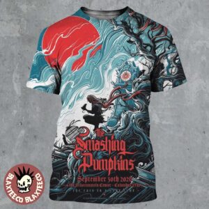 The Smashing Pumpkins Columbus OH 2026 Gig Poster Live At The Schottenstein Center On September 30 2026 All Over Print Shirt