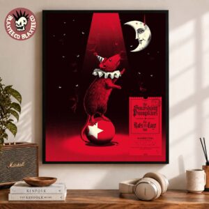 The Smashing Pumpkins Hamilton Ontario 2026 Event Poster Live At TD Coliseum October 7 2026 Home Decor Poster Canvas