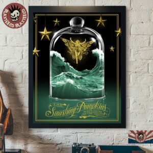 The Smashing Pumpkins Jacksonville FL 2026 Event Poster Live At VyStar Veterans Memorial Arena October 17 2026 Home Decor Poster Canvas
