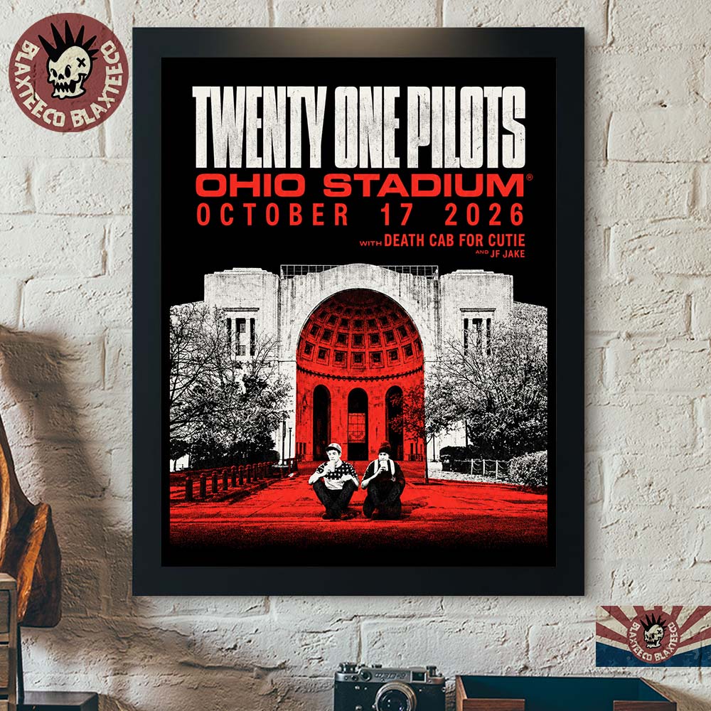 Twenty One Pilots Columbus Ohio 2026 Event Merch Live At Ohio Stadium Oct 17 2026 Decor Poster Canvas Twenty One Pilots Columbus Ohio 2026 Event Merch Live At Ohio Stadium Oct 17 2026 Decor Poster Canvas
