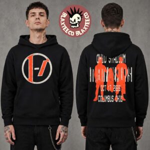 Twenty One Pilots Columbus Ohio 2026 Event Merch Live At Ohio Stadium Oct 17 2026 Logo Hoodie