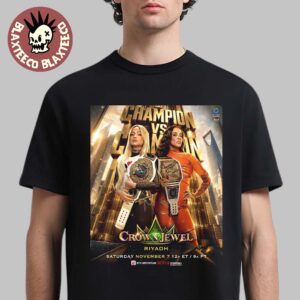 WWE Crown Jewel Riyadh 2026 Liv Morgan Vs Chelsea Green Champion Vs Champion Unisex T-Shirt