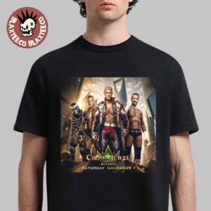 WWE Crown Jewel Riyadh 2026 Official Poster T-Shirt