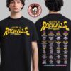 Under The Big Sky Festival 2027 Lineup In Whitefish Montana At Big MTN Ranoh July 16 17 18 2027 Two Sided T-Shirt