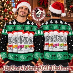White Claw Hard Seltzer Xmas Holiday Christmas Ugly Sweater